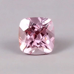 AAA Ceylon Padparadscha Saphir lose quadratische Kissen Edelstein Echtschmuck 5 - Bild 1 von 4