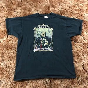 VTG 90s Setites Vampire The Masquerade Men Sz XL Black Shirt White Wolf RARE - Picture 1 of 6