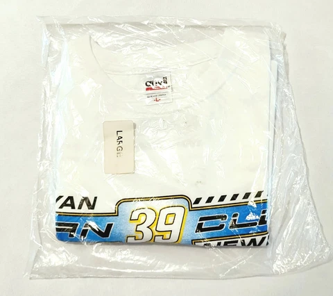 CHASE AUTHENTICS NASCAR MEN'S RYAN NEWMAN FAN CLUB T-SHIRT #39  SZ LARGE L Cover