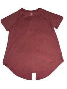 T-shirt donna Champion rossa performance nuova indossa due modi piccola B36 - Foto 1 di 7