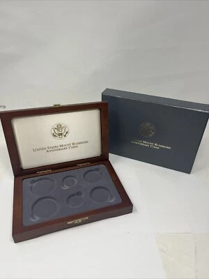 1991 US Mint Prestige Set U.S Mint Mount Rushmore Anniversary Coin Box-EMPTY - Image 1 of 4