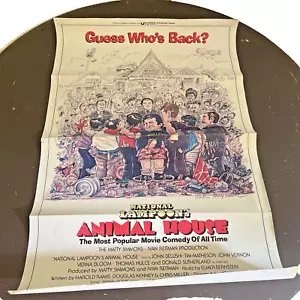 NATL LAMPOONS ANIMAL HOUSE (1979) Real One Sheet JOHN BELUSHI R79 Re release USA - Picture 1 of 14