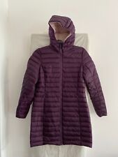 PETER STORM Purple Hooded Down/Feather Puffer Coat Size 8