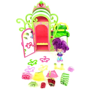 Strawberry Shortcake Plum Pudding Doll & Berry Sweet Styles Closet Hasbro 2009 - Picture 1 of 10