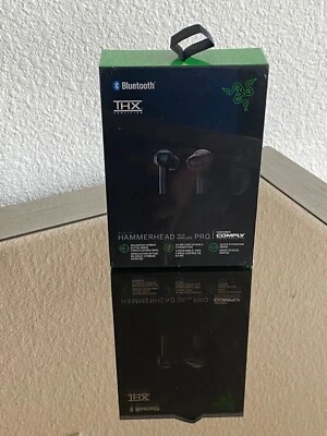 Razer Hammerhead True Wireless Pro In-Ear Headset - Black - Image 1 of 4