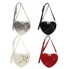 Chic and Versatile Crossbody Bag with Eye Catching Rivet Decor Shoulder Purse