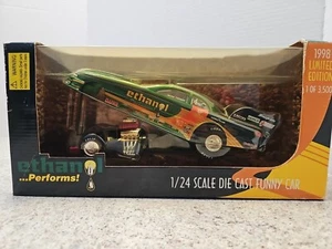 Vntg 1998 Mark Thomas Box Autographed Racing Champions Ethanol Funny Car NIB - Picture 1 of 15