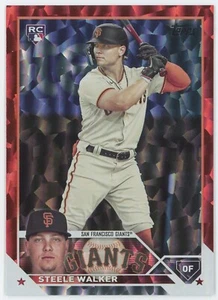 STEELE WALKER 2023 Topps - Red Foilboard /199 - RC #264 - Picture 1 of 2