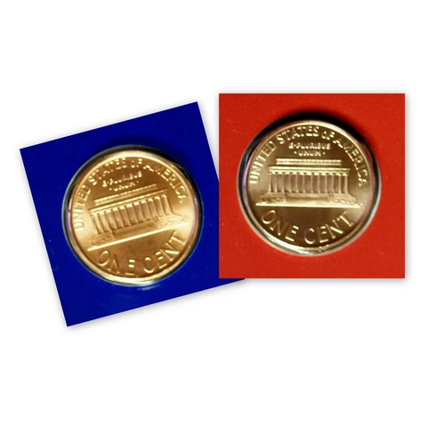2008 P+D Lincoln Penny ~ Satin Mint Strikes ~ Original Mint Wrapper Cover