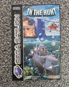 In The Hunt - Sega Saturn - Boxed with Manual - PAL - Complete CIB - Rare