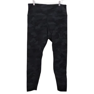 Lululemon Align Camo  Damen 16 schwarz grau 28" Leggings Yoga Training Fitnessstudio - Bild 1 von 5