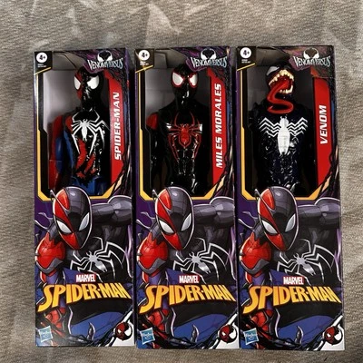 Marvel Spider-Man VenomVersus Titan Hero Series Spider-Man 12” Figura SET 3 Foto 1 de 4