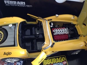 🔥Lot vintage🚗 BBURAGO FERRARI 250 TESTA ROSSA 1957 1/18 🔥🔥✨BLACK FRIDAY ✨🍂☕ - Foto 1 di 21
