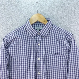 Camisa Peter Millar Summer Comfort Abotonada Niños XL Guinga Cuadros Elastizada - Imagen 1 de 7