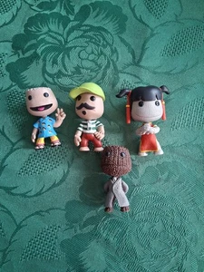 Little Big Planet - Sackboy Superstars Around the World Figures X 4 - Picture 1 of 4