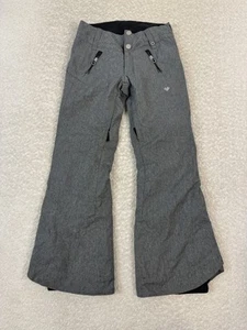 Obermeyer Snow Pants Teen Small Gray Insulated Ski Winter Waterproof Youth 8 - Picture 1 of 6