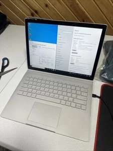Microsoft SURFACE BOOK 2 Core i5-7300U 8GB RAM 128GB SSD W10 - For Parts - Picture 1 of 8
