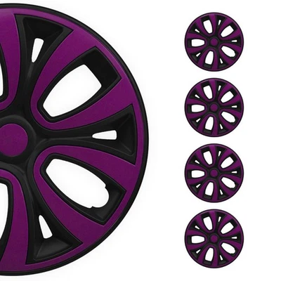Cubiertas de rueda de 14" tapacubos R14 para Buick negro violeta brillo Foto 1 de 4