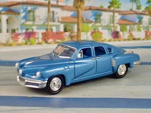"The Tin Goose" 1948 Tucker 48 w/5.475L Flat-6 Luxury Sedan 1/64 Scale Ltd Edt D - Picture 1 of 5