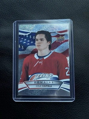 2022-23 Upper Deck MVP - Domains Cole Caufield #NA-5 - Image 1 of 2
