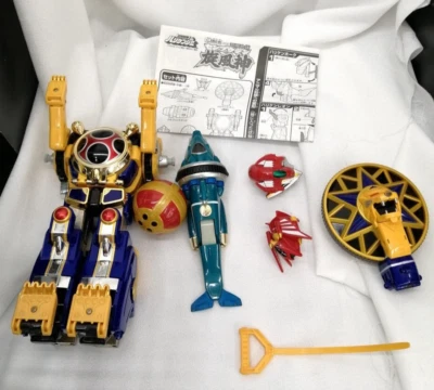 Figura Robot Bandai DX Chogokin Hurricanger Ninja Union Sempuujin GD-42 Usado Foto 1 de 4