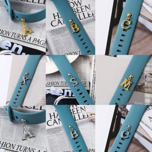 Watch Strap Letter Decoration Accessories for Apple Watch & Samsung Watch Band - Zdjęcie 1 z 76