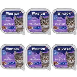 6 x 100 g | Winston Schlemmer-Menü mit Weißfisch ohne Zuckerzusatz & Farbstoffe - Bild 1 von 3