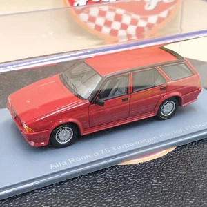 NEO 1/43 Alfa Romeo 75 Turbowagon Rayton Fissore red 1986 45045 resin model - Picture 1 of 11
