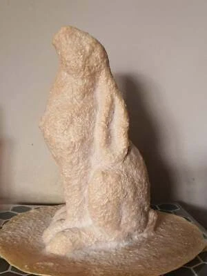 Latex Mould to make this Moon Gazing Hare Ornament, Easter Home or Garden Mold - Image 1 of 4