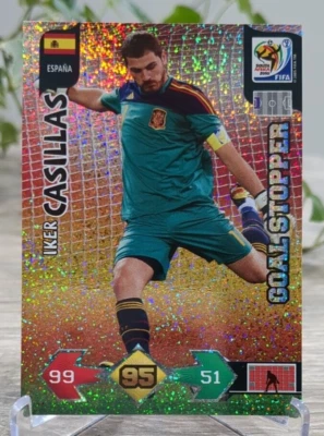 2010 帕尼尼 Adrenalyn XL 国际足联世界杯南非球门塞 Iker Casillas — 第 1/2 张图片