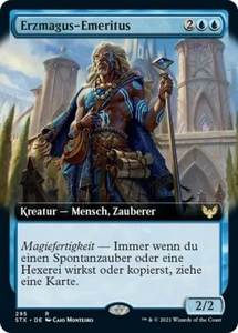 1X NM Archmage Emeritus (Erzmagus-Emeritus) Extended Art Foil GERMAN Strixhaven - Picture 1 of 1