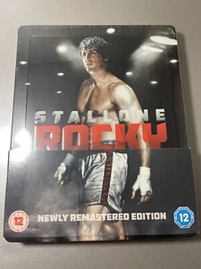 ROCKY 1976 Newly Remastered Edition Blu-Ray Steelbook Brand New Factory Sealed - Picture 1 of 2