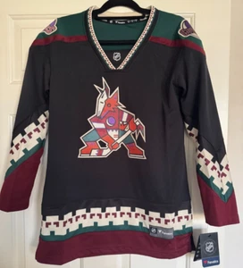 Camiseta de hockey Arizona Coyotes Fanatics Breakaway NHL Kachina Logo para mujer L NUEVA - Imagen 1 de 3