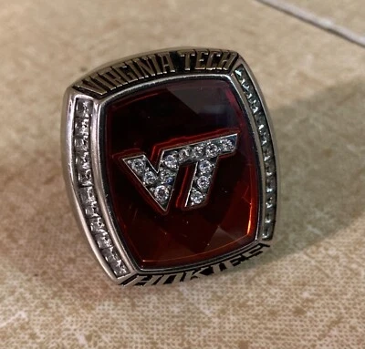 Anillo de cuenco militar NCAA Virginia Tech Infamous 2018 Foto 1 de 4