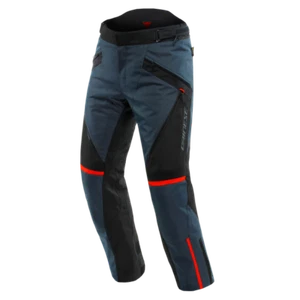 Pantalone uomo moto Dainese TEMPEST 3 DRY rosso adventure touring waterproof - Picture 1 of 2