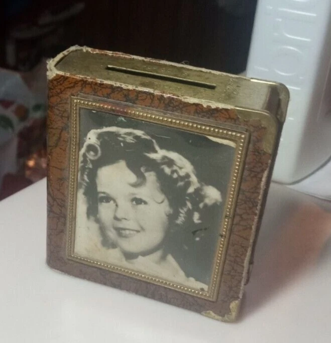 RARO BANCO SHIRLEY TEMPLE DÉCADA DE 1930 ZELL BROS. CO. - Imagem 1 de 4