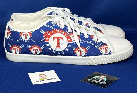 Texas Rangers Teds Style Shoes Women’s Size 7 Cover