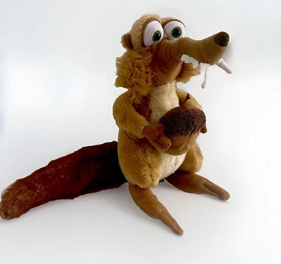 Ice Age Stofftier Scrat Kuscheltier 22 cm Play by Play 2008 Down Of Dinosaurs - Bild 1 von 4