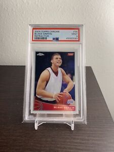 2009-10 Blake Griffin Topps Chrome Refractor RC Rookie /500 PSA 9