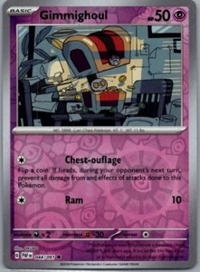 Gimmighoul SV: Paldean Fates 044/091 Near Mint NM Reverse Holo - Picture 1 of 2