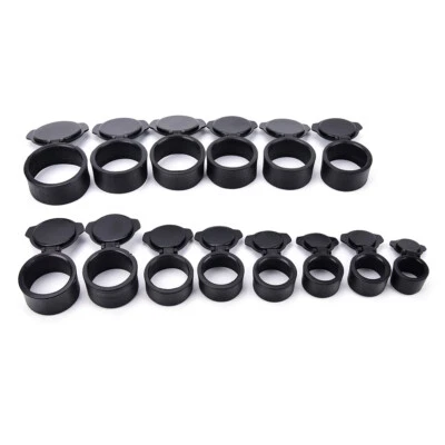 1pc Black Scope Lens Cover Flip Open Scope Lens Flip up Cap Covers - Image 1 of 4