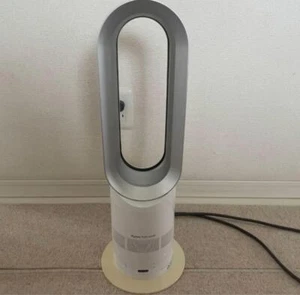 Dyson AM04 Hot & Cool Heater Table Fan white w/ Remote Control 100V JAPAN - Picture 1 of 10