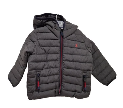 Ex Joules Mantel Jacke Cairn Packaway Kapuzenjacke gepolstert 1-12 Jahre NEU