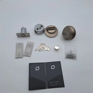 Level Home Inc Level Lock+ Smart Lock with Apple Home Keys, Satin Nickel, C-L16U - Picture 1 of 2