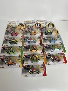 Neu im Karton 15 Stück Hot Wheel Mario alle verschieden Yoshi, Mario, Dry Bones VERSIEGELT - Bild 1 von 6