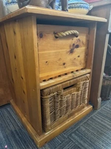 Solid Pine Storage Cabinet - Picture 1 of 1