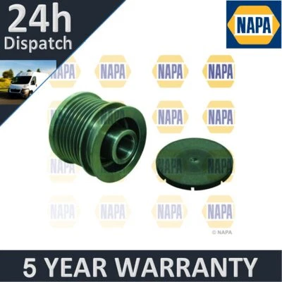 Fits Mercedes Jeep Chrysler + Other Models NAPA Alternator Pulley #2 - Image 1 of 4