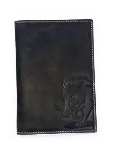 Ausweis Brieftasche Jagd Sau Wildschwein Jagdschein WBK Naturleder Büffelleder - Bild 1 von 2