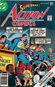 Action Comics #474: DC Comics. (1977)  VF+  (8.5)