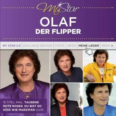 CD Olaf der Flipper My Star Best Of Hits ex Die Flippers Alegria 1000 Rote Rosen - Bild 1 von 2